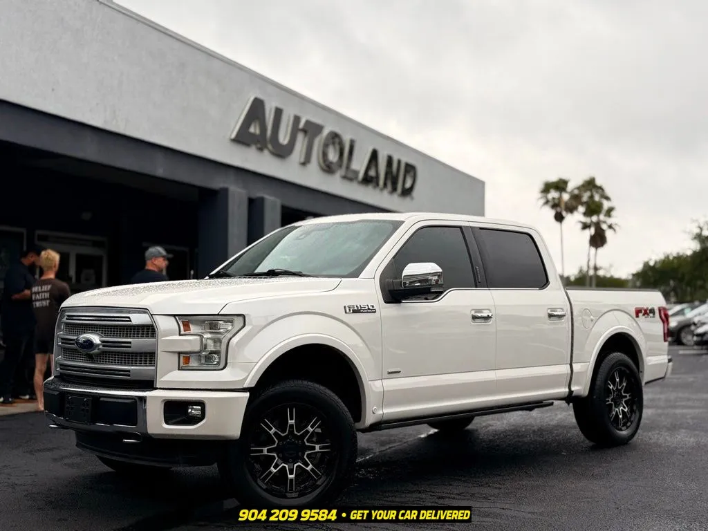 2016 Ford F-150 Platinum for sale in Jacksonville, FL