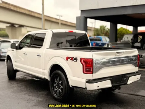 Another view of 2016 Ford F-150 Platinum for sale in Jacksonville, FL at AUTOLAND