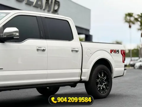 Another view of 2016 Ford F-150 Platinum for sale in Jacksonville, FL at AUTOLAND