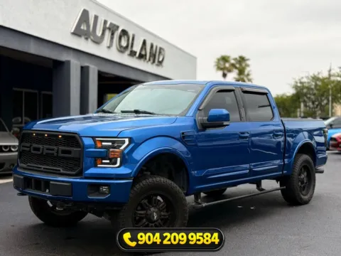 Blue 2017 Ford F-150 XLT for sale in Jacksonville, FL
