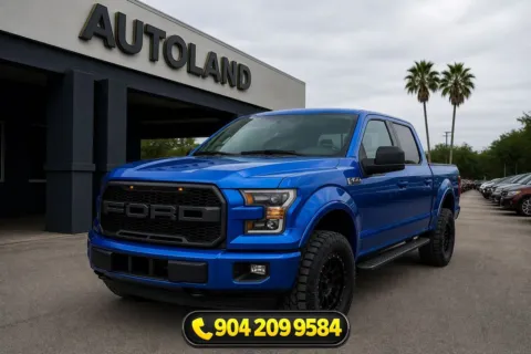 Blue 2017 Ford F-150 XLT for sale in Jacksonville, FL
