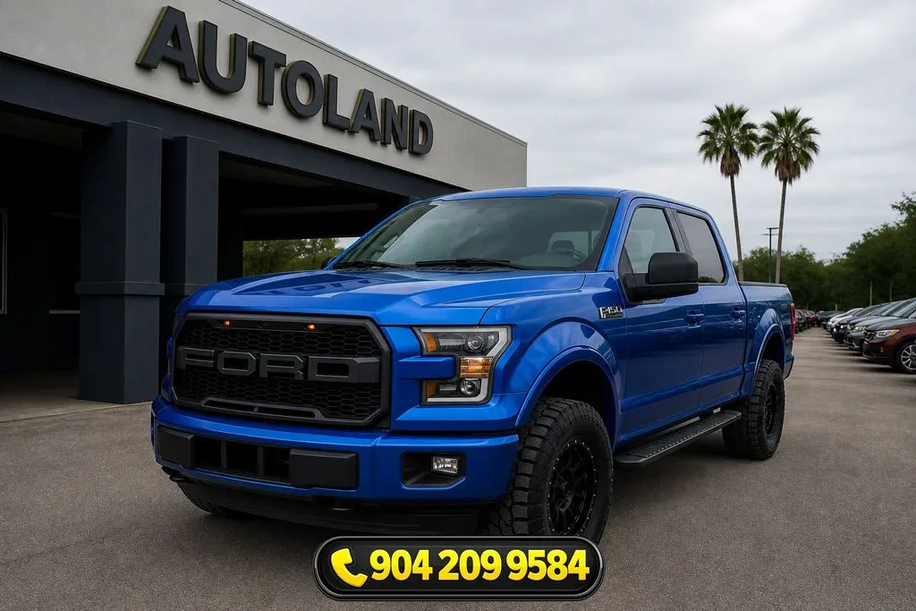 Blue 2017 Ford F-150 XLT for sale in Jacksonville, FL