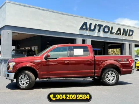 Another view of 2016 Ford F-150 Lariat for sale in Jacksonville, FL at AUTOLAND