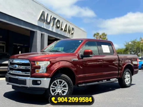 Brown 2016 Ford F-150 Lariat for sale in Jacksonville, FL