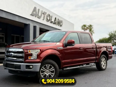 Brown 2016 Ford F-150 Lariat for sale in Jacksonville, FL