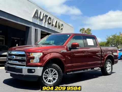 Brown 2016 Ford F-150 Lariat for sale in Jacksonville, FL