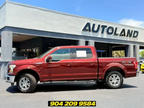 Another view of 2016 Ford F-150 Lariat for sale in Jacksonville, FL at AUTOLAND
