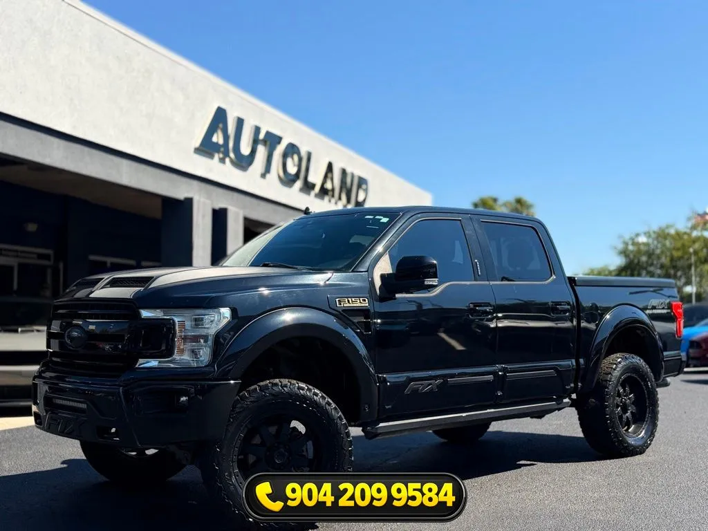 Black 2018 Ford F-150 Lariat for sale in Jacksonville, FL