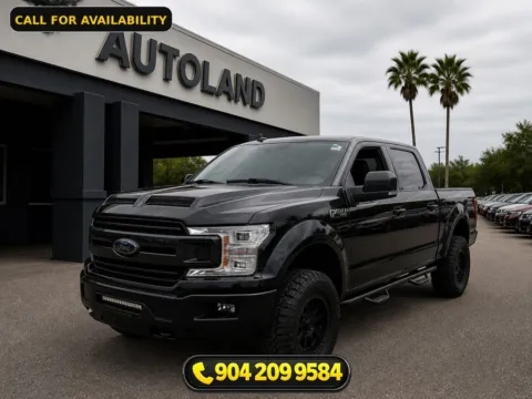 Black 2018 Ford F-150 Lariat for sale in Jacksonville, FL