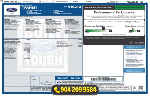 More photos of 2023 Ford Transit-350 XLT at AUTOLAND, FL