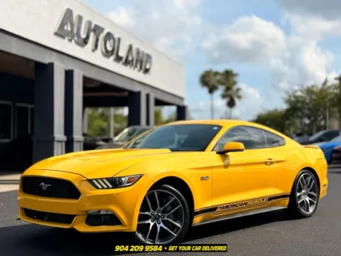 Yellow 2017 Ford Mustang GT for sale in Jacksonville, FL
