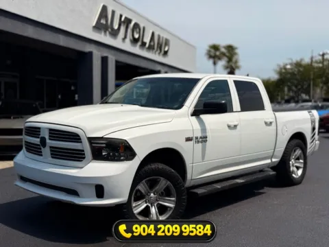 White 2015 Ram 1500 Sport for sale in Jacksonville, FL