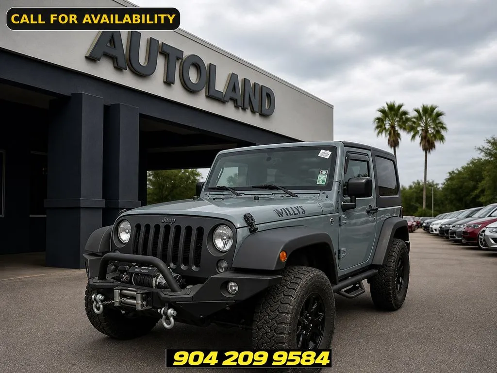 Blue 2015 Jeep Wrangler Sport for sale in Jacksonville, FL