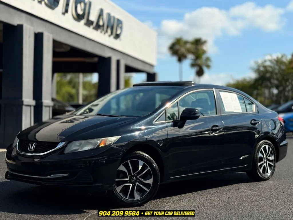 Brown 2013 Honda Civic EX for sale in Jacksonville, FL