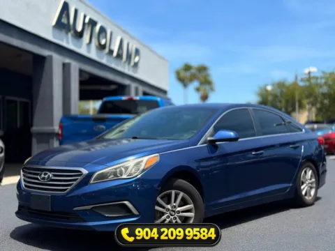 Blue 2017 Hyundai Sonata for sale in Jacksonville, FL