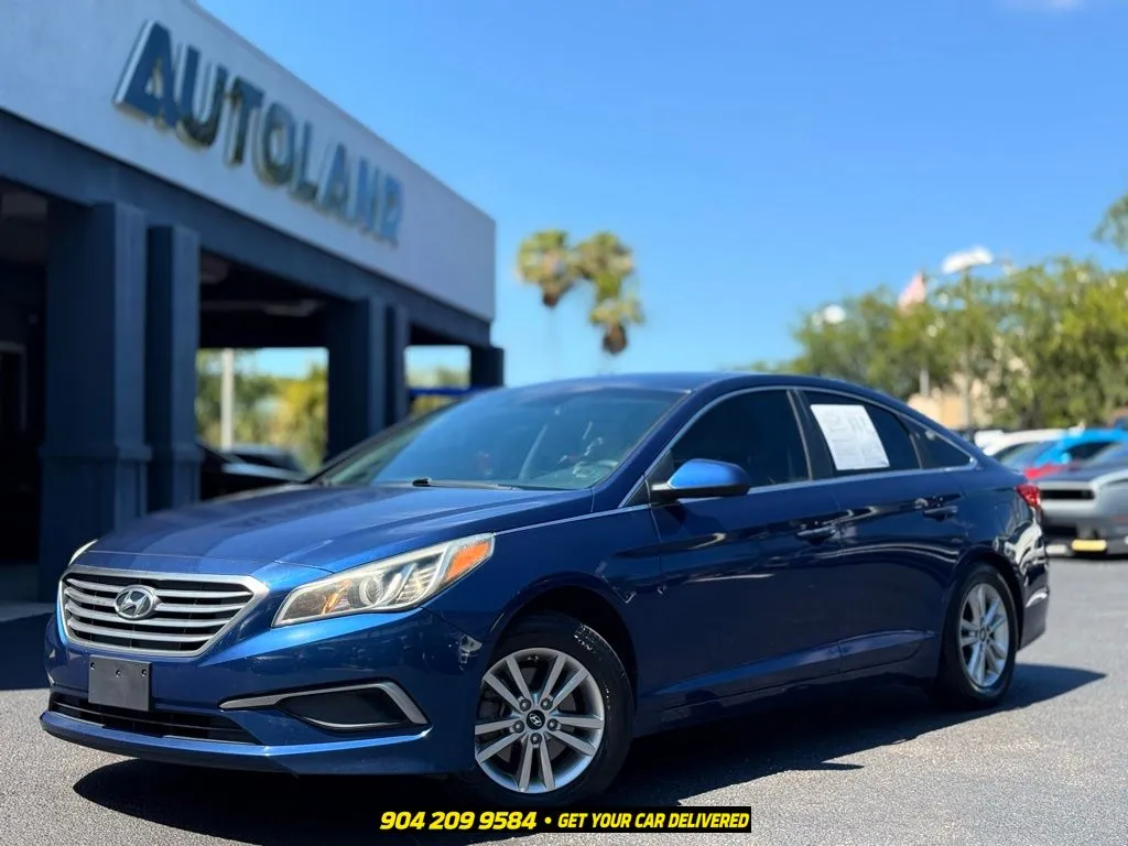 Blue 2017 Hyundai Sonata for sale in Jacksonville, FL