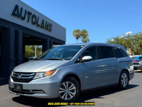 Silver 2017 Honda Odyssey EX-L for sale in Jacksonville, FL