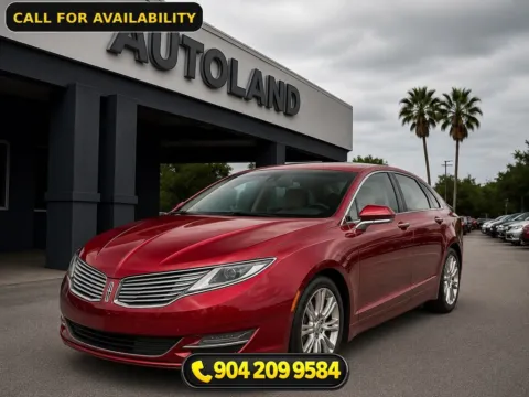 Red 2014 Lincoln MKZ for sale in Jacksonville, FL