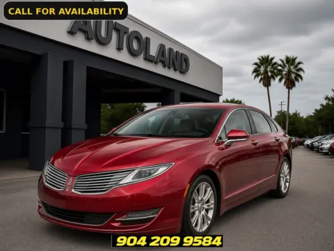 Red 2014 Lincoln MKZ for sale in Jacksonville, FL