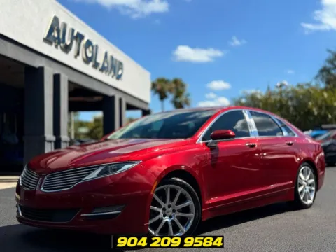 Red 2014 Lincoln MKZ for sale in Jacksonville, FL
