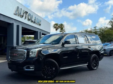 Black 2016 GMC Yukon SLE for sale in Jacksonville, FL