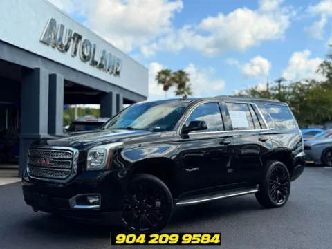 Black 2016 GMC Yukon SLE for sale in Jacksonville, FL