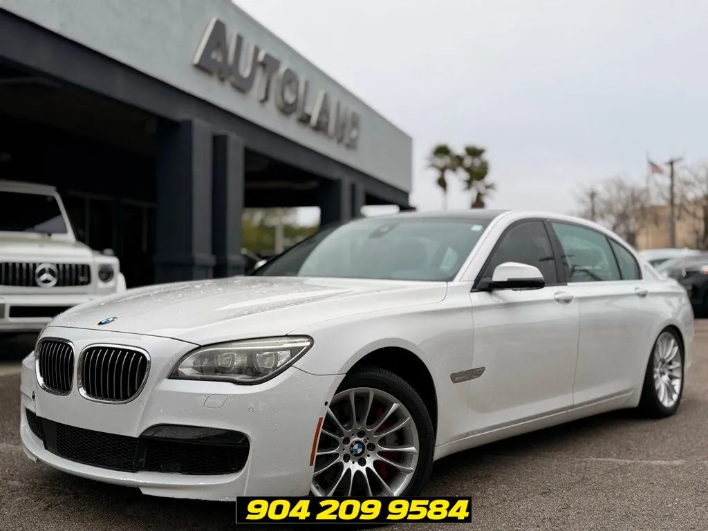 White 2015 BMW 7 Series 750Li for sale in Jacksonville, FL