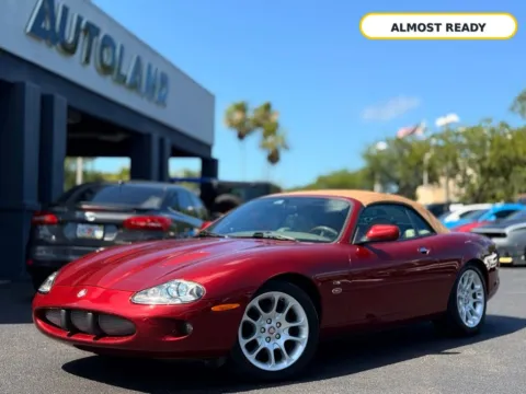 Red 1997 Jaguar XK 8 for sale in Jacksonville, FL