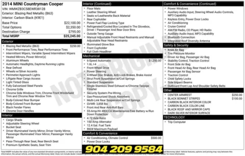 Photos of 2014 MINI Cooper Countryman for sale in Jacksonville, FL at AUTOLAND
