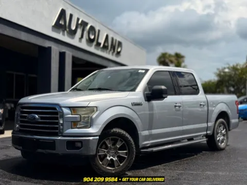Silver 2015 Ford F-150 XLT for sale in Jacksonville, FL