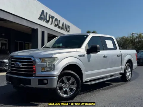 Silver 2015 Ford F-150 XLT for sale in Jacksonville, FL