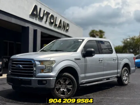 Silver 2015 Ford F-150 XLT for sale in Jacksonville, FL
