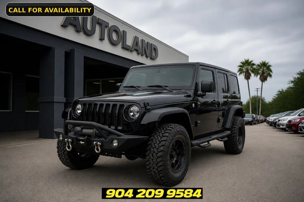 Black 2018 Jeep Wrangler Unlimited Sport S for sale in Jacksonville, FL