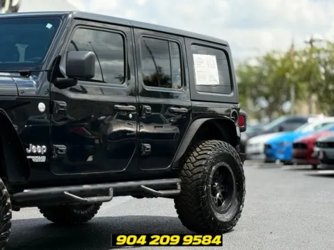 Another view of 2018 Jeep Wrangler Unlimited Sport S for sale in Jacksonville, FL at AUTOLAND