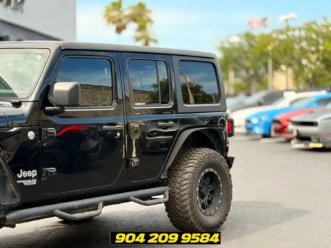 Another view of 2018 Jeep Wrangler Unlimited Sport S for sale in Jacksonville, FL at AUTOLAND