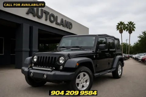 Purple 2018 Jeep Wrangler JK Unlimited Sport for sale in Jacksonville, FL