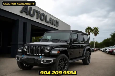 Black 2023 Jeep Wrangler Sahara 4xe for sale in Jacksonville, FL