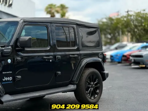 Another view of 2023 Jeep Wrangler Sahara 4xe for sale in Jacksonville, FL at AUTOLAND