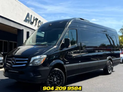 Black 2015 Mercedes-Benz Sprinter 3500 Cargo 170 WB for sale in Jacksonville, FL