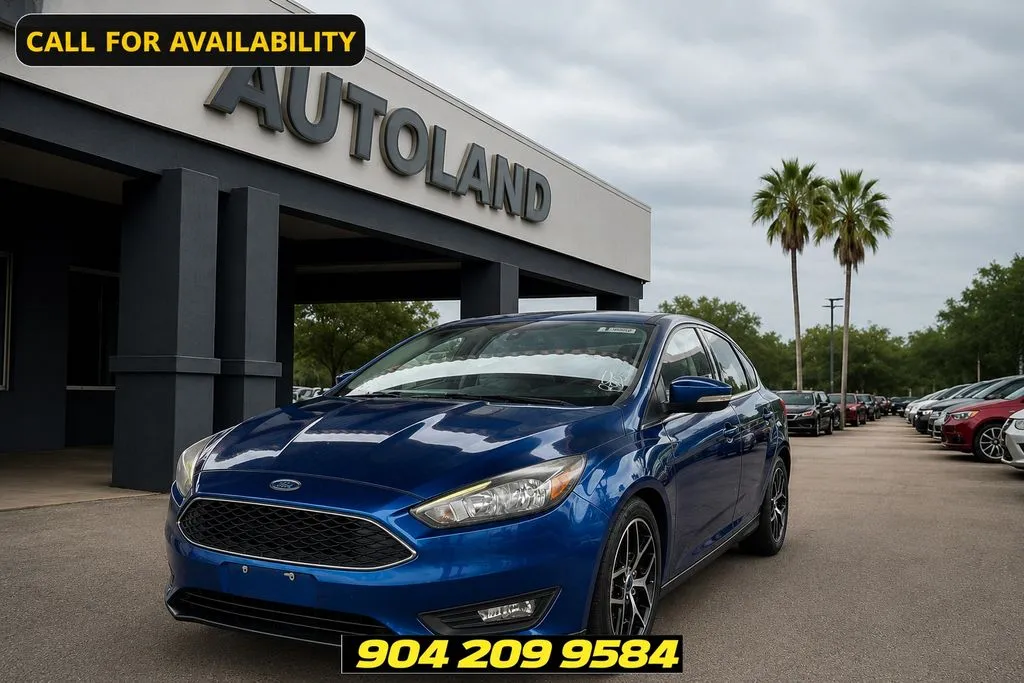 Blue 2018 Ford Focus SEL for sale in Jacksonville, FL