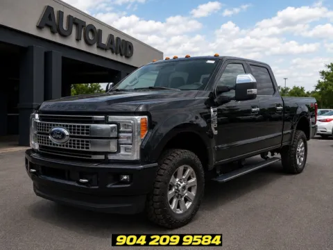 Black 2017 Ford F-250SD Platinum for sale in Jacksonville, FL