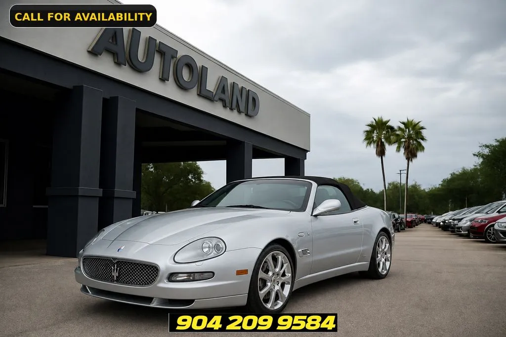 Blue 2005 Maserati Spyder Cambiocorsa for sale in Jacksonville, FL