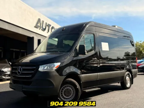 White 2019 Mercedes-Benz Sprinter 2500 Passenger 144 WB for sale in Jacksonville, FL
