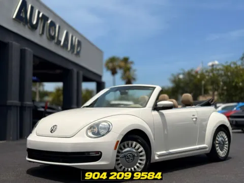 White 2014 Volkswagen Beetle 2.5L for sale in Jacksonville, FL