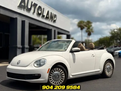 White 2014 Volkswagen Beetle 2.5L for sale in Jacksonville, FL