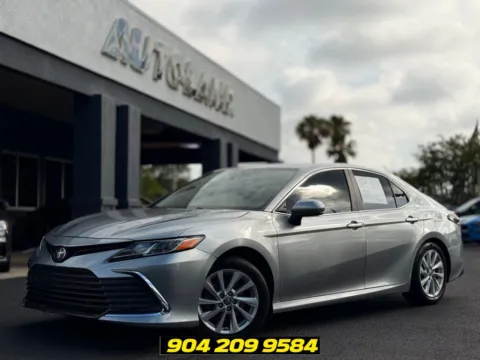 Silver 2022 Toyota Camry LE for sale in Jacksonville, FL