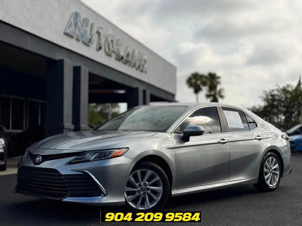 Silver 2022 Toyota Camry LE for sale in Jacksonville, FL