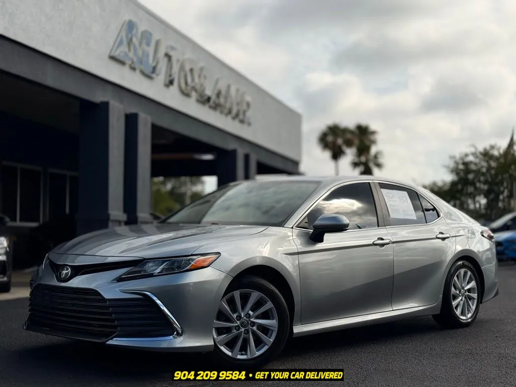 Silver 2022 Toyota Camry LE for sale in Jacksonville, FL