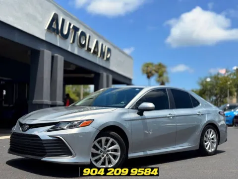 Silver 2022 Toyota Camry LE for sale in Jacksonville, FL
