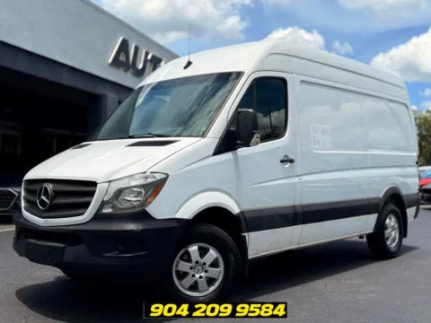 White 2017 Mercedes-Benz Sprinter 2500 Cargo 144 WB for sale in Jacksonville, FL